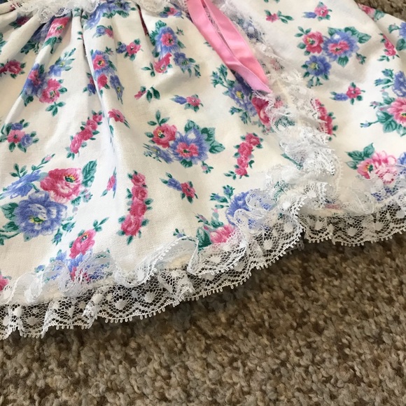 Vintage Small Stars baby flower top dress - Picture 4 of 8